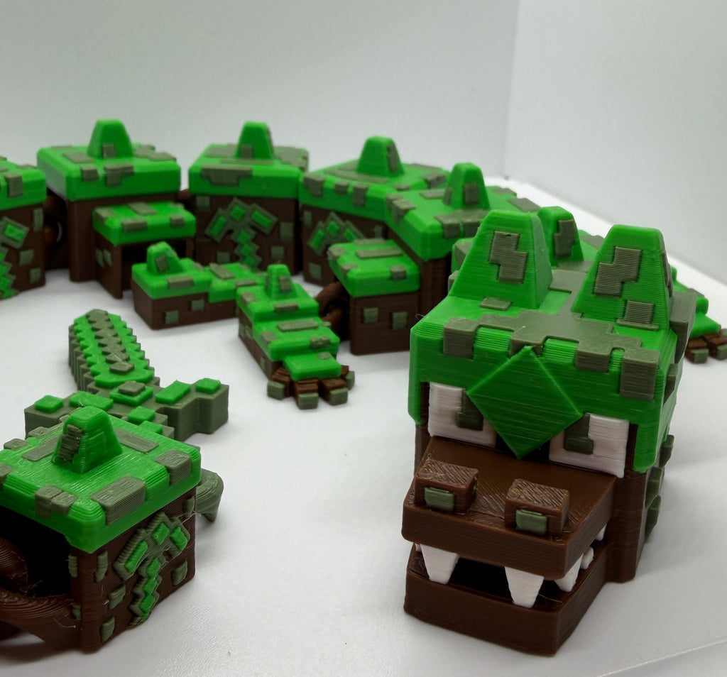 Minecraft Inspired Dragon