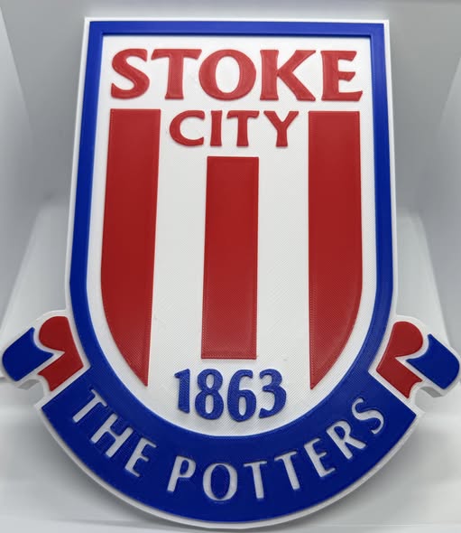 Stoke City Plaque