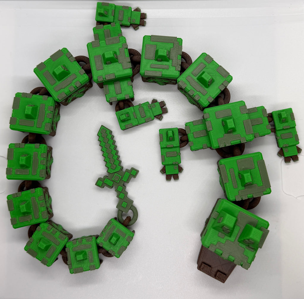 Minecraft Inspired Dragon