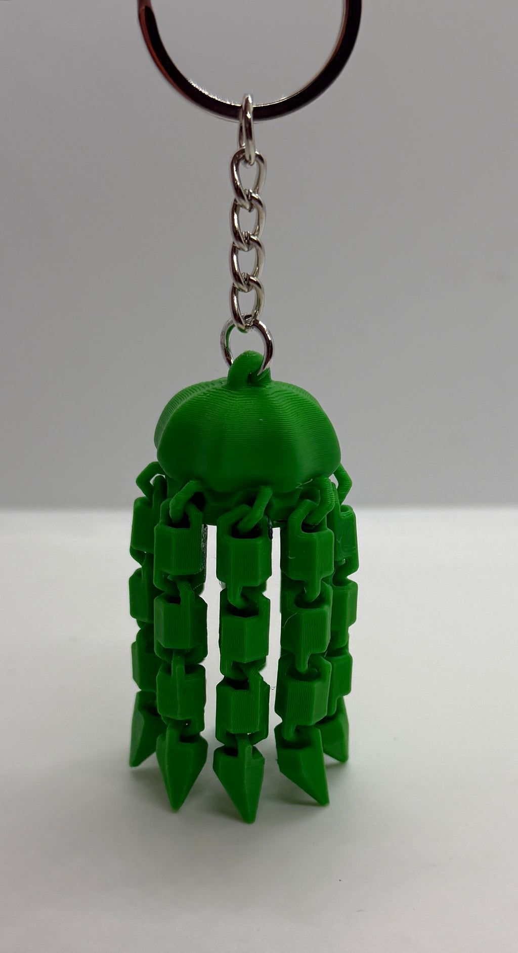 Jellyfish keyring