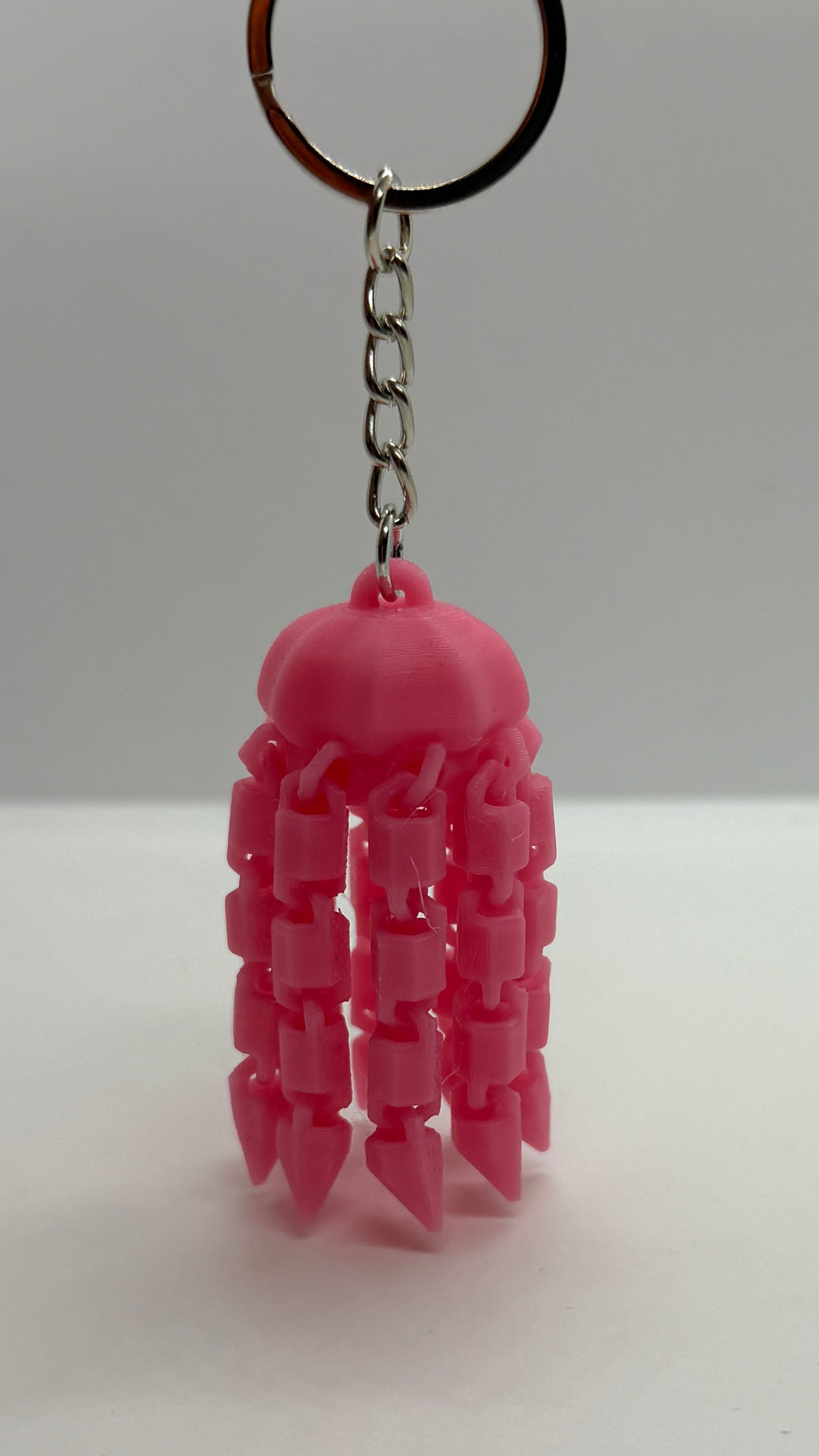 Jellyfish keyring