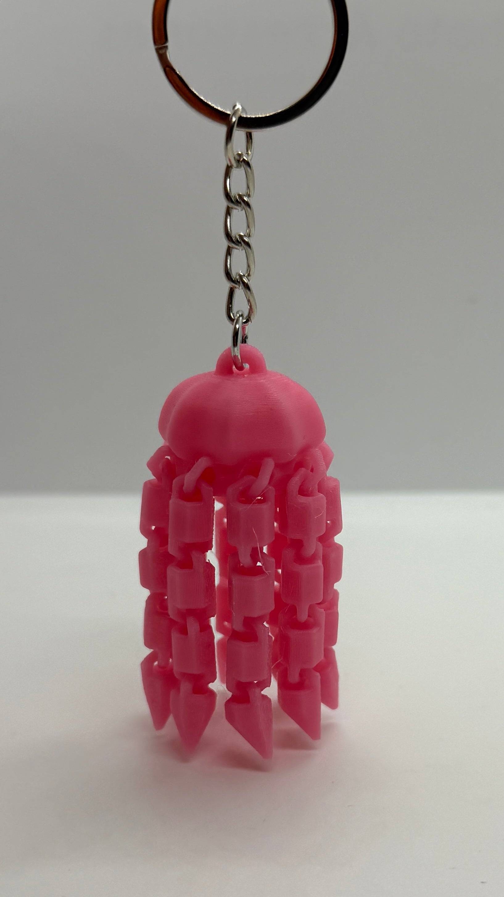 Jellyfish keyring